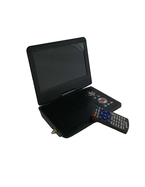 Reproductor de DVD Portable Supersonic Player SC-257A Convertible 7 Pulgadas 480 x 234 Pixeles negro