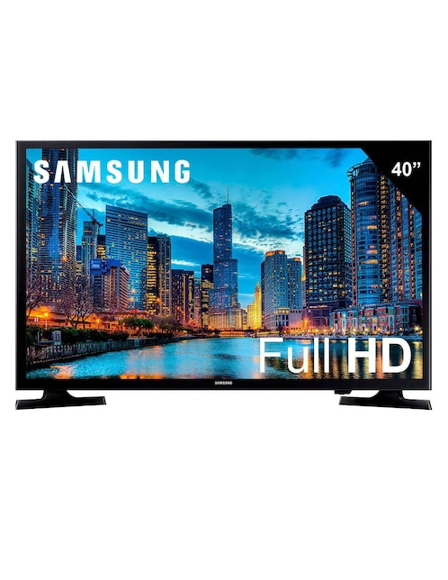 Pantalla Smart TV Samsung LED de 40 pulgadas Full HD UN40N5200AFXZA con No tiene