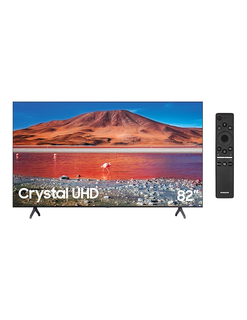 Pantalla Samsung LED Smart TV de 82 Pulgadas 4K/Ultra HD UN82TU7000FXZX