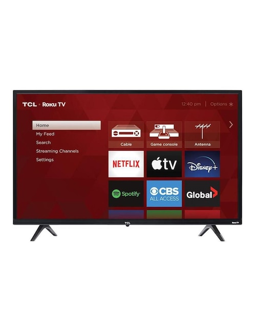 Pantalla Smart TV TCL LED de 32 pulgadas HD 32S331-MX con Roku TV