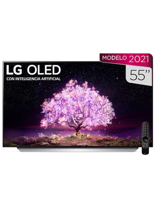 Pantalla LG OLED Smart TV de 55 pulgadas 4K/Dolby Atmos OLED55C1PSA