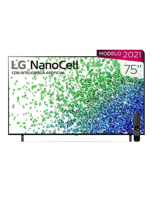Pantalla LG Nanocell smart TV de 75 pulgadas 4 k 75NANO80SPA con WebOS