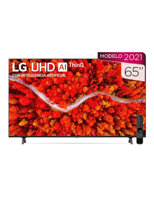 Pantalla LG UHD Smart TV de 65 Pulgadas AI ThinQ 4K 65UP8050PSB