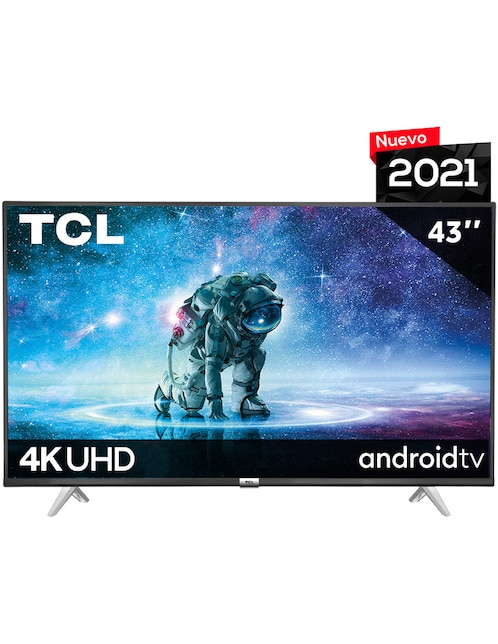 Pantalla TCL LED smart TV de 43 pulgadas 4K/Ultra HD con Android TV