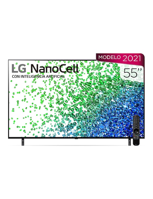 Pantalla LG NanoCell Smart TV 55 Pulgadas 4K 55NANO80SPA
