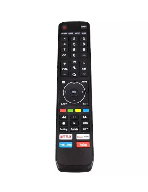 Control Remoto para pantalla Hisense Smart Tv 4k En3v39h Universal