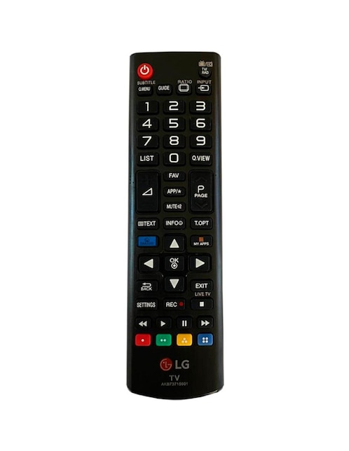 Control para pantalla LG Series Akb74115501