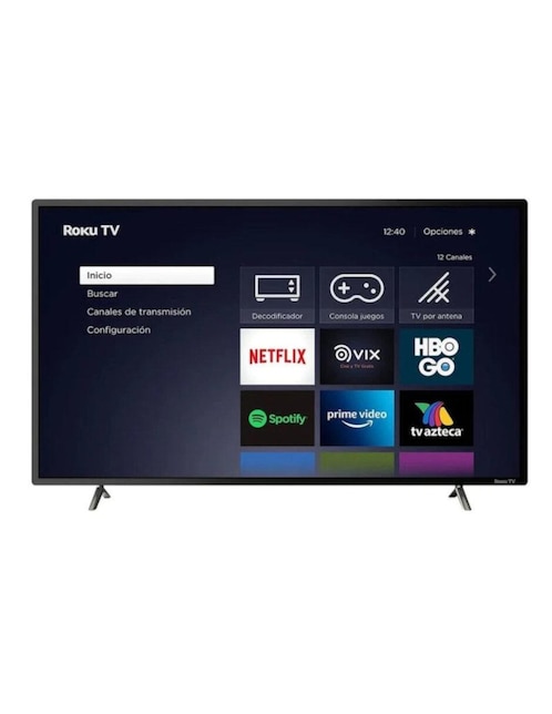 Pantalla JVC LED smart TV de 32 pulgadas HD  con Roku