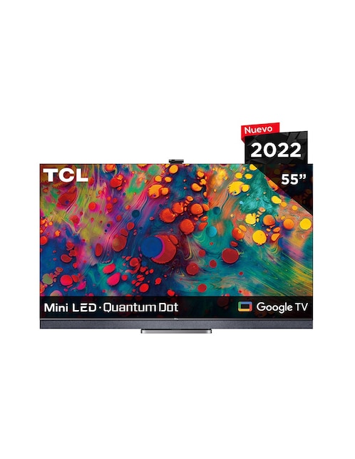 Pantalla TCL Mini LED Smart TV de 55 Pulgadas 4K/UHD 55Q747 con Google TV