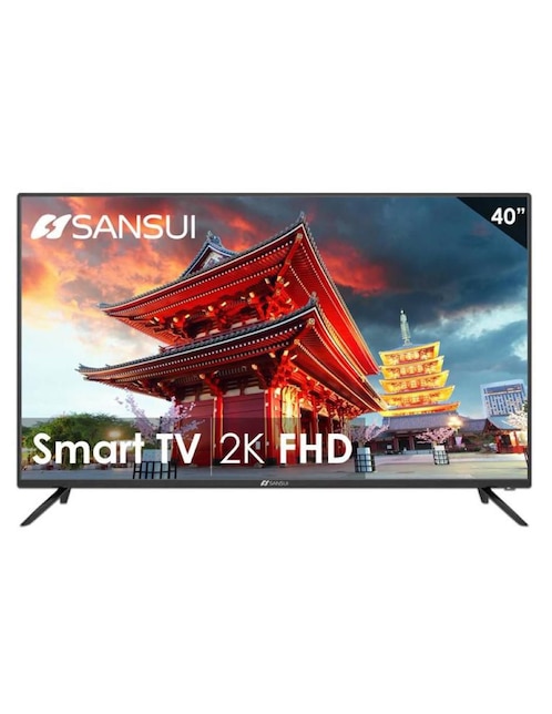 Pantalla Sansui LED smart TV de 40 pulgadas Full HD SMX40P28NF con Linux