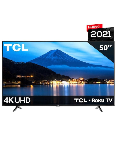 Pantalla TCL LED smart TV de 50 pulgadas 4K/Ultra HD con Roku