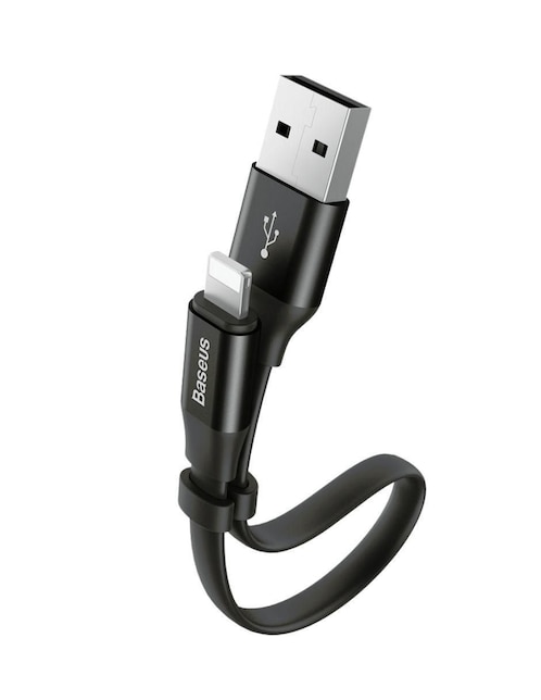 Cable Lightning Baseus a USB A de 23 cm