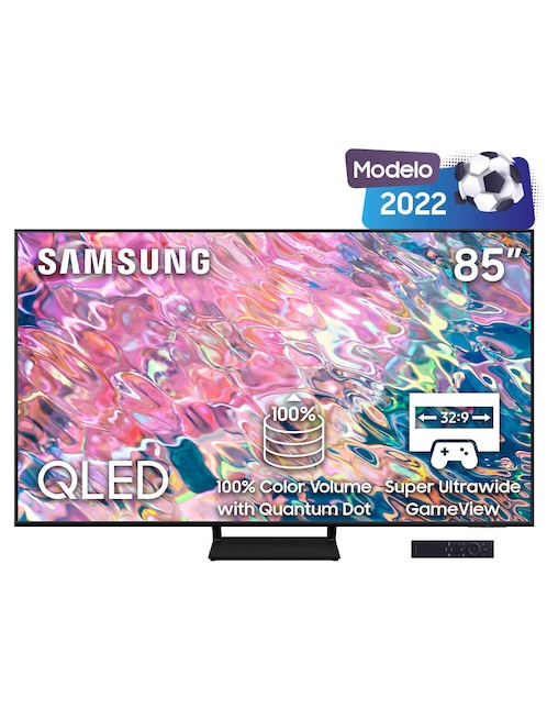 Pantalla Samsung QLED smart TV de 85 pulgadas 4 k Qn85q65bafxzx con Tizen