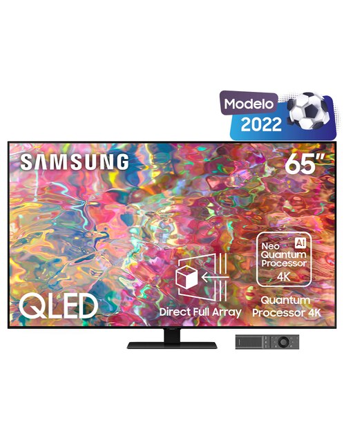 Pantalla Samsung QLED smart TV de 65 pulgadas 4K Qn65q80bafxzx
