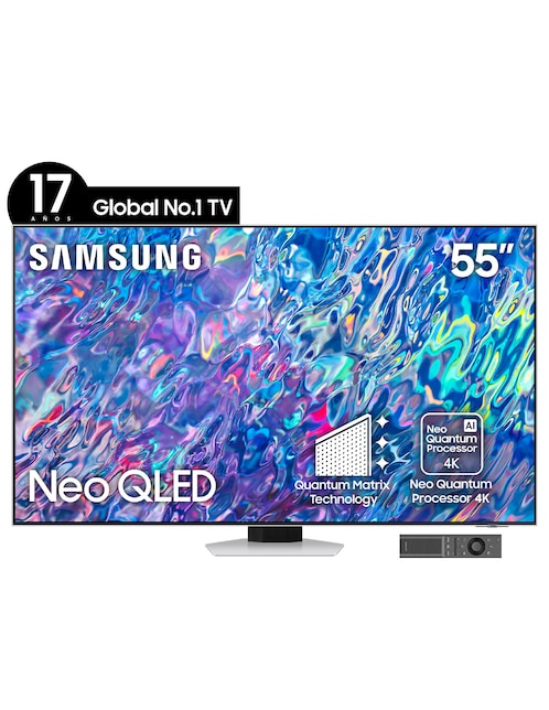 Pantalla Samsung Neo QLED smart TV de 55 pulgadas 4 k QN55QN85BAFXZX con Tizen