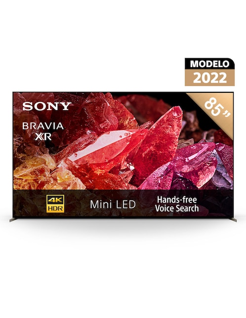 Pantalla Sony Mini LED smart TV de 85 pulgadas Dolby Atmos/HDR Dolby Vision  XR-85X95K con Google TV