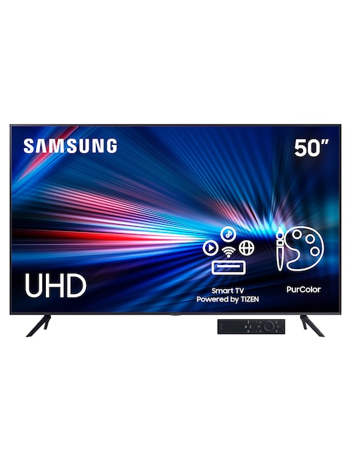 Pantalla Samsung Crystal UHD UN50AU7000FXZX Smart TV de 4K/UHD con tizen