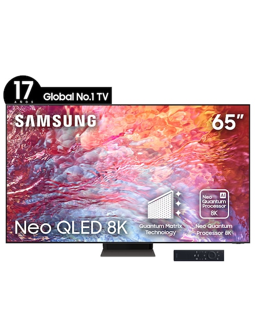 Pantalla Samsung QLED Smart TV de 65 pulgadas 8k QN65QN700BFXZX