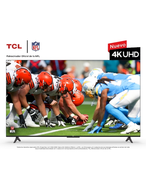 TCL Pantalla Smart TV Tcl UHD de 65 pulgadas 4K/UHD 65S454 con Google TV