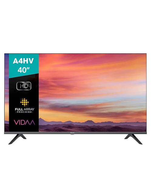 Pantalla Smart TV Hisense LED de 40 pulgadas Full HD 40A4HV con Vidaa