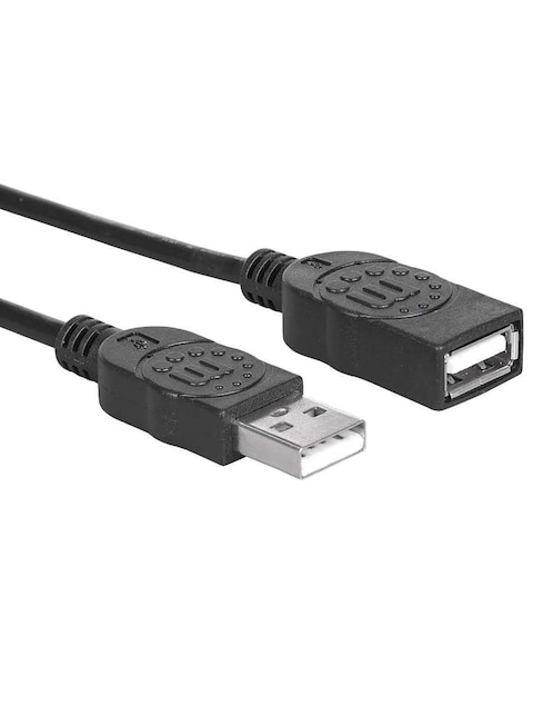 Cable USB A Manhattan de 1.8 m