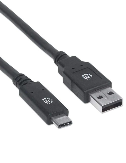 Cable USB C Manhattan de 2 m