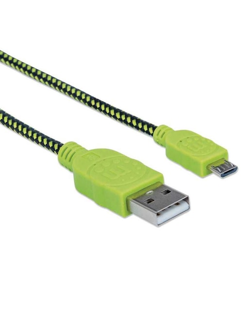 Cable micro USB Manhattan a tipo USB A de 1 m