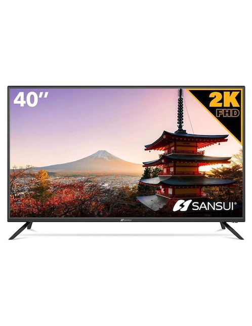Pantalla Sansui LED Smart TV de 40 Pulgadas Full HD SMX40T1FN