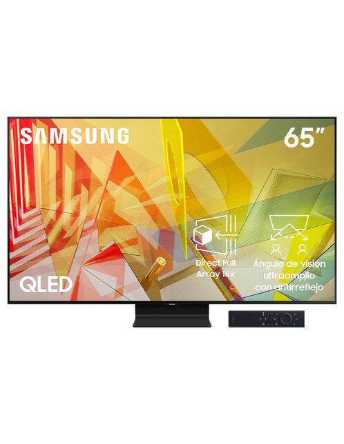 Pantalla Samsung QLED smart tv de 4k qn65q90tdfxzx con tizen