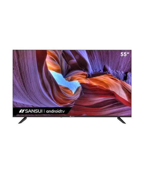 Pantalla Smart TV Sansui LED de 55 pulgadas 4K/UHD SMX55V1UA con Android TV