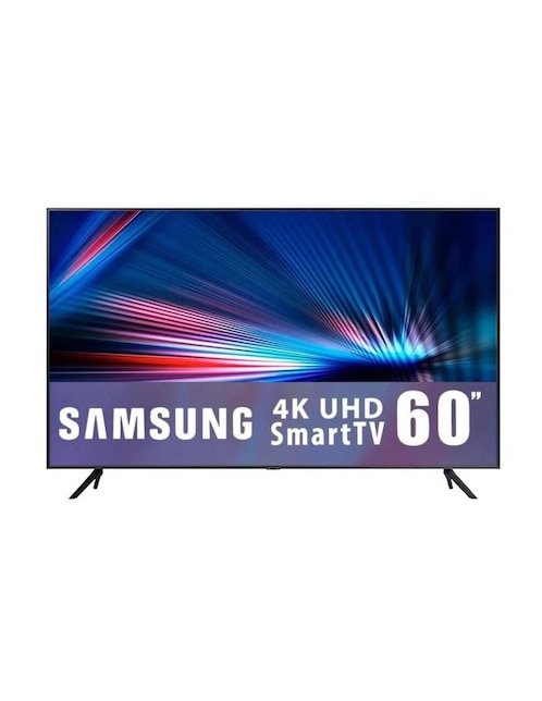 Pantalla Smart TV Samsung LED de 60 pulgadas 4K/UHD UN60AU7000FXZX con Tizen