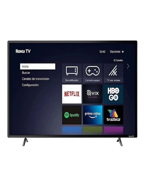 Pantalla Smart TV Daewoo LED de 32 pulgadas HD DAW32R con Roku TV