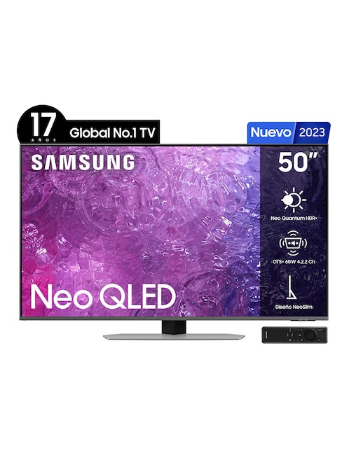 Pantalla Samsung QLED smart TV de 50 pulgadas 4K QN50QN90CAFXZX
