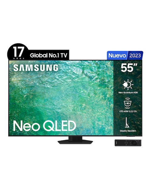 Pantalla Samsung Neo QLED smart TV de 55 pulgadas 4K QN55QN85CAFXZX