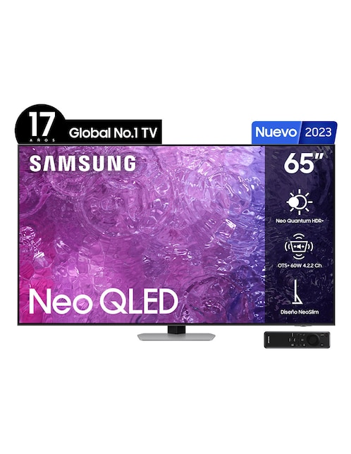 Pantalla Samsung QLED smart TV de 65 pulgadas 4K QN65QN90CAFXZX