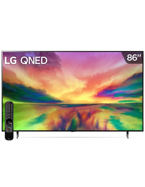 Pantalla Smart TV LG QNED de 86 pulgadas 4K UHD 86QNED80SRA