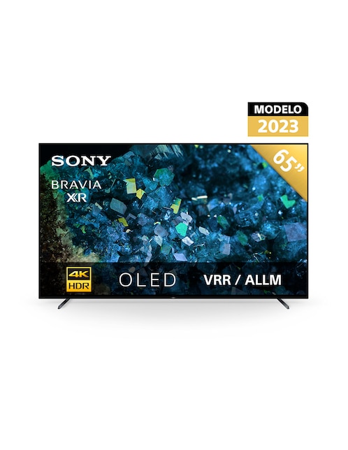 Pantalla Sony OLED smart TV de 65 pulgadas 4K XR-65A80L con Google TV