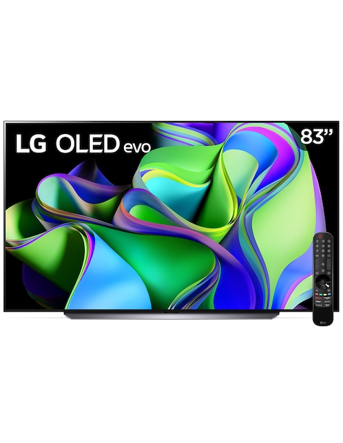 Pantalla LG OLED smart TV de 83 pulgadas 4K/UHD OLED83C3PSA