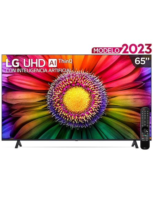 Pantalla Smart TV LG LED de 65 pulgadas 4K/UHD 65UR8750PSA con WebOS