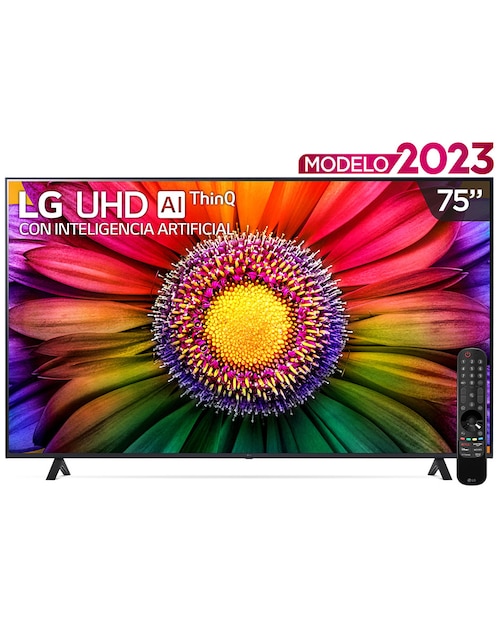 Pantalla Smart TV LG LED de 75 pulgadas 4K/UHD 75UR8750PSA con WebOS