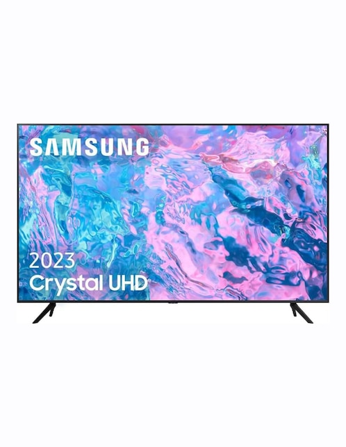 Pantalla Samsung LED Smart TV de 55 Pulgadas 4K UN55CU7000BXZA con Google TV