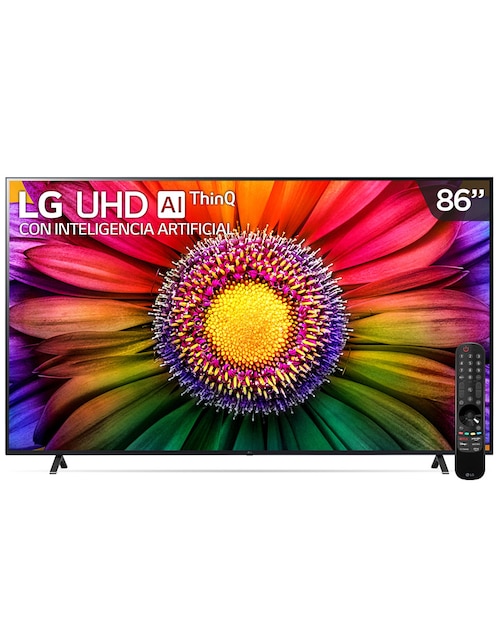 Pantalla Smart TV LG LED de 86 pulgadas 4K/UHD 86UR8750PSA con WebOS