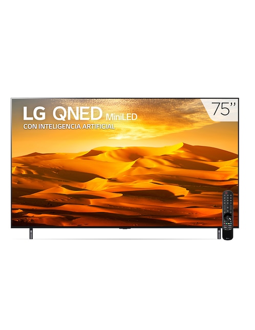 Pantalla Smart TV LG QNED de 75 pulgadas 4 K 75QNED90SQA con WebOS