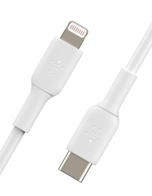 Cable lightning Belkin a tipo USB C de 1 m