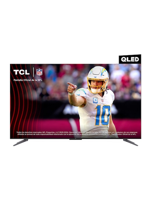 Pantalla Smart TV TCL QLED de 55 pulgadas 4K/UHD 55Q750G con Google TV