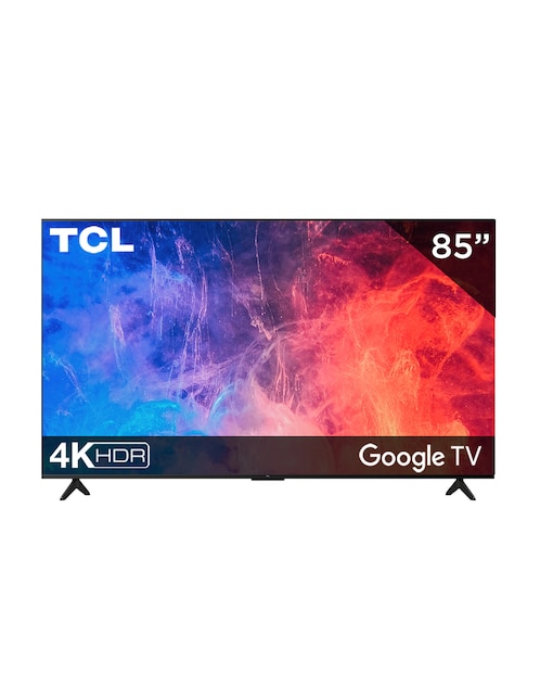 Pantalla Smart TV TCL LED de 85 pulgadas 4K/UHD 85S450G con Google TV