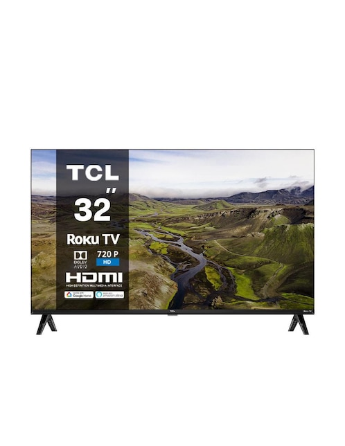 Pantalla TCL LED smart TV de 32 pulgadas Full HD 32S357 con Roku TV