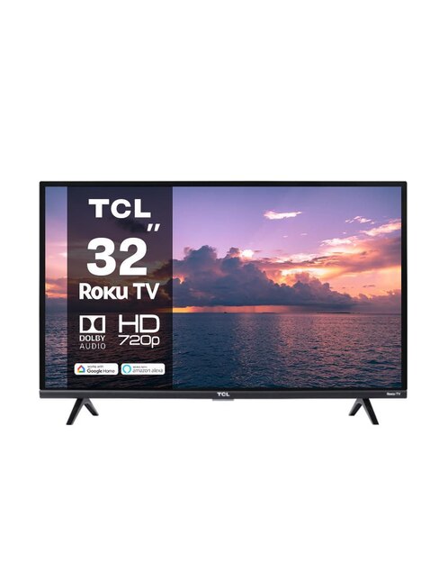 Pantalla TCL LED Smart TV de 32 Pulgadas Full HD 32S327 con Roku TV