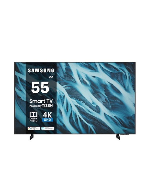 Pantalla Smart TV Samsung Crystal UHD de 55 pulgadas 4K/UHD UN55CU8000BXZA con Tizen
