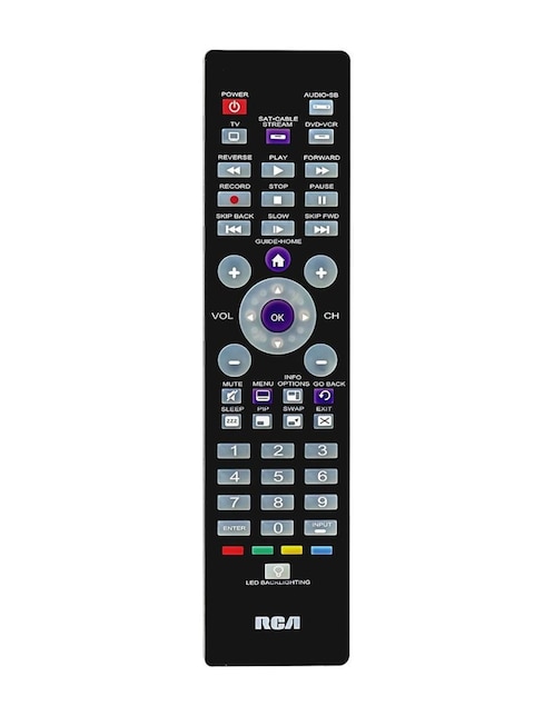 Control remoto universal para TV RCA RCR004RWDEV